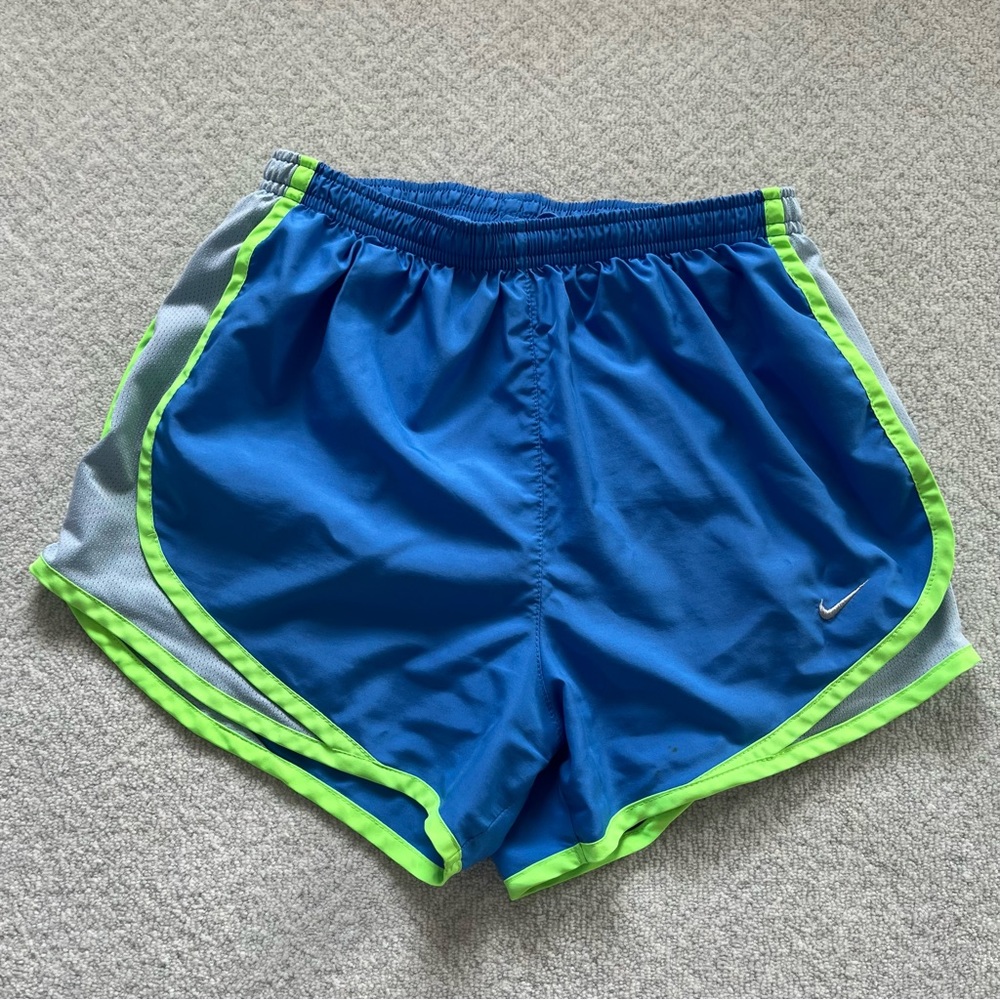 Nike Dri-Fit Tempo Running Shorts in Blue